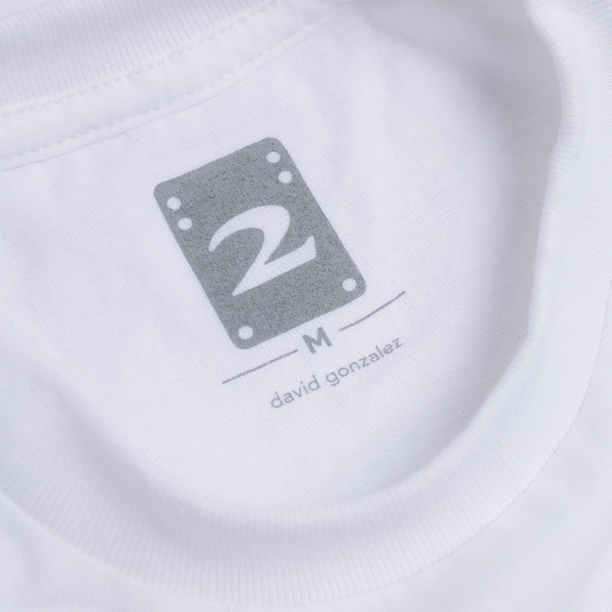 Guitar Tee [White] – 2riserpads