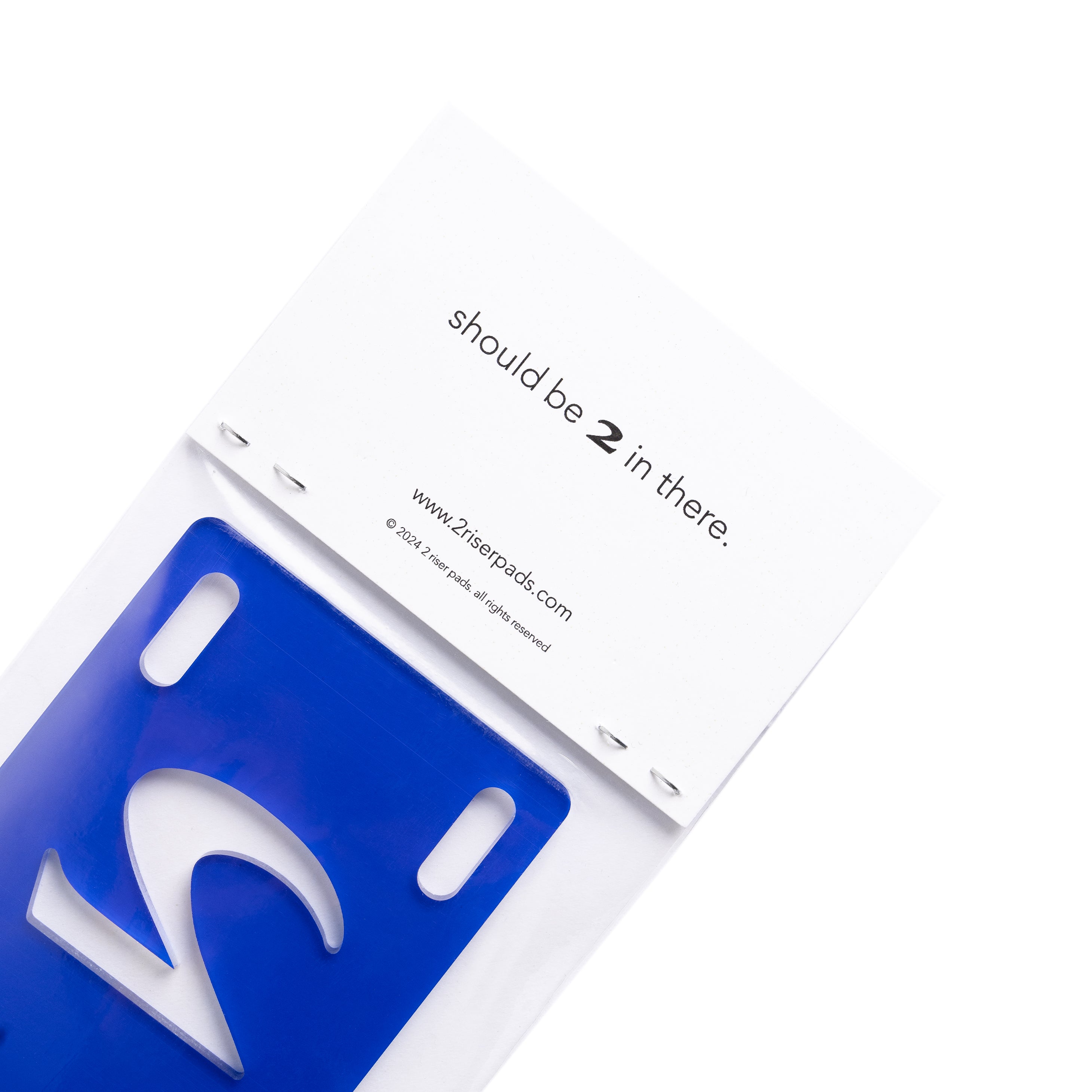 Reflex Riser Pad Blue 2 riser pads – 2riserpads